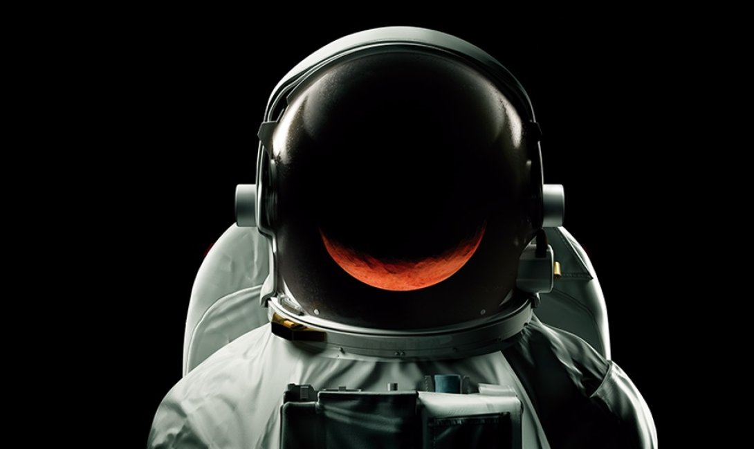 Imagen del catálogo del exposición "Marte, el espejo rojo".