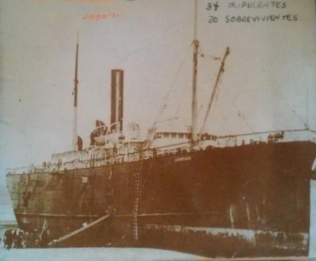 Barco Onondaga, hundido