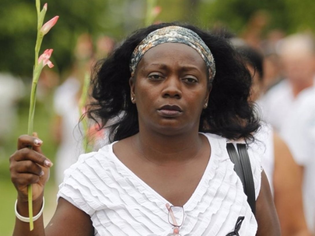 Berta Soler, líder de las Damas de Blanco.