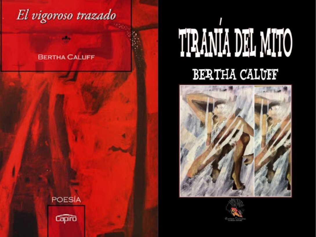 Libros de la poeta cubana Bertha Caluff