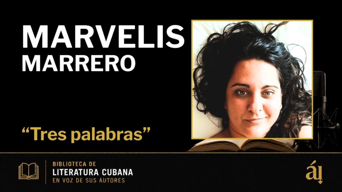 Marvelis Marrero en la Biblioteca de Literatura Cubana en voz de sus autores