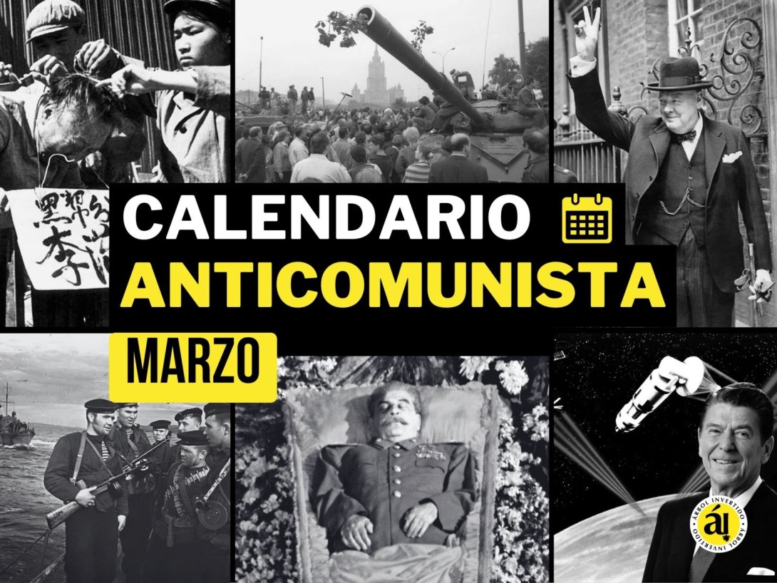 Calendario anticomunista. Efemérides del mes de marzo