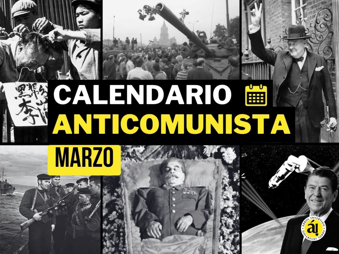 Calendario anticomunista. Efemérides del mes de marzo