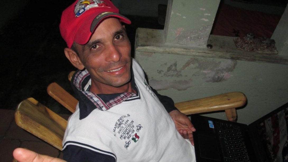 Ex-preso político y periodista cubano Carlos Michael Morales.