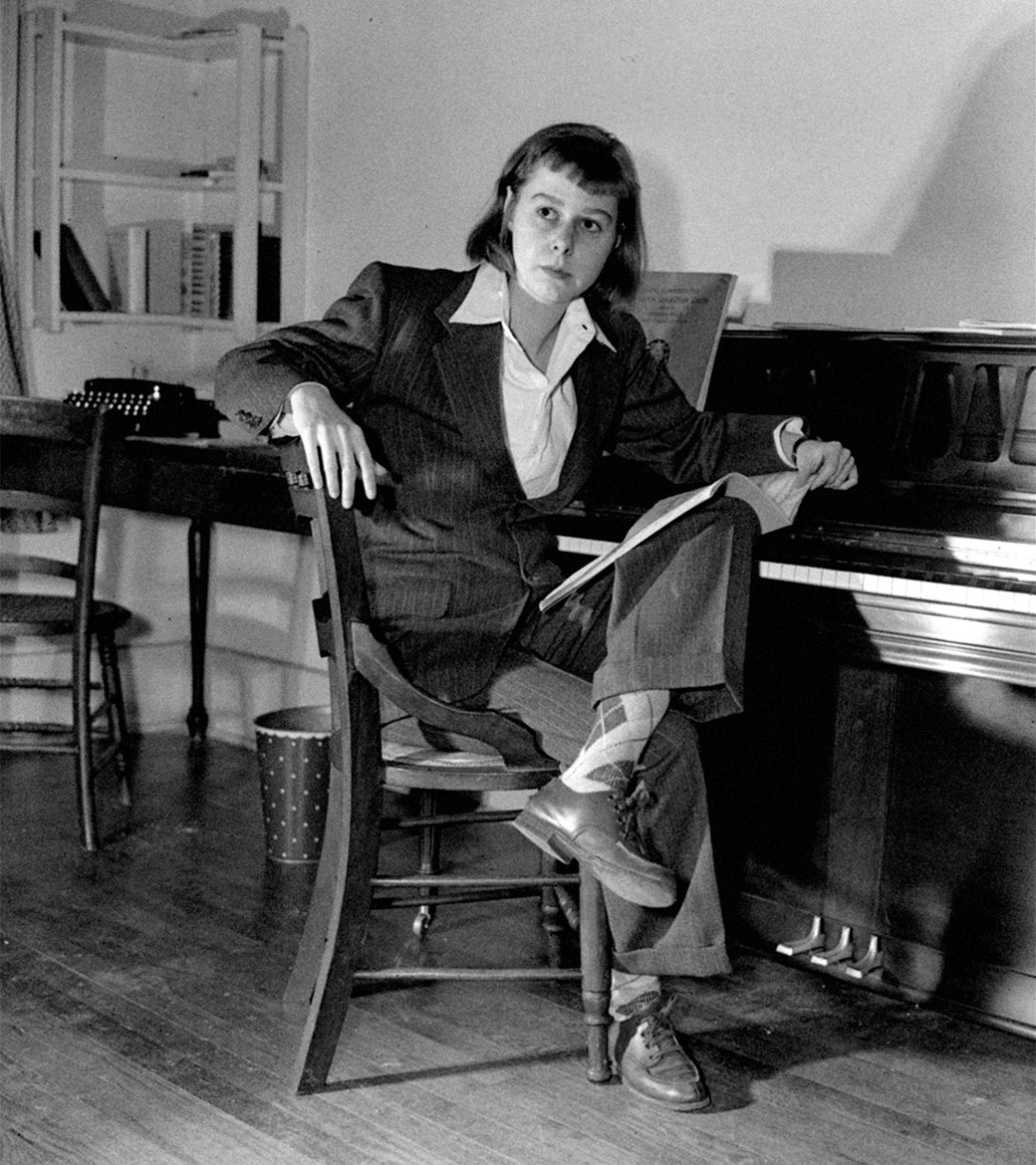 La escritora estadounidense Carson McCullers.