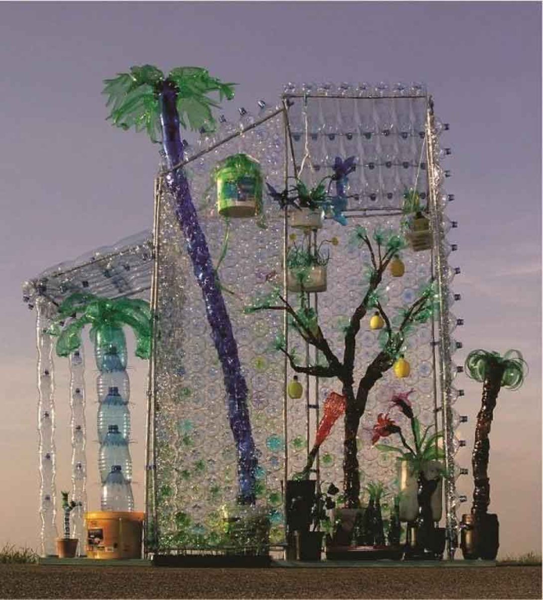 Casa  hecha de pomos. Foto: Michal Cihlář