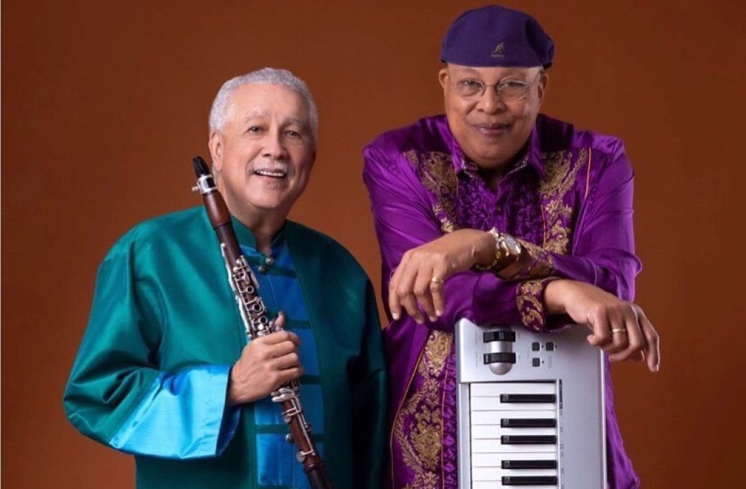 Los músicos cubanos Chucho Valdés y Paquito D’Rivera 