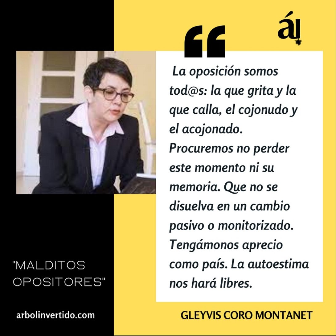 Cita del artículo Malditos Opositores de Gleyvis Coro Montanet