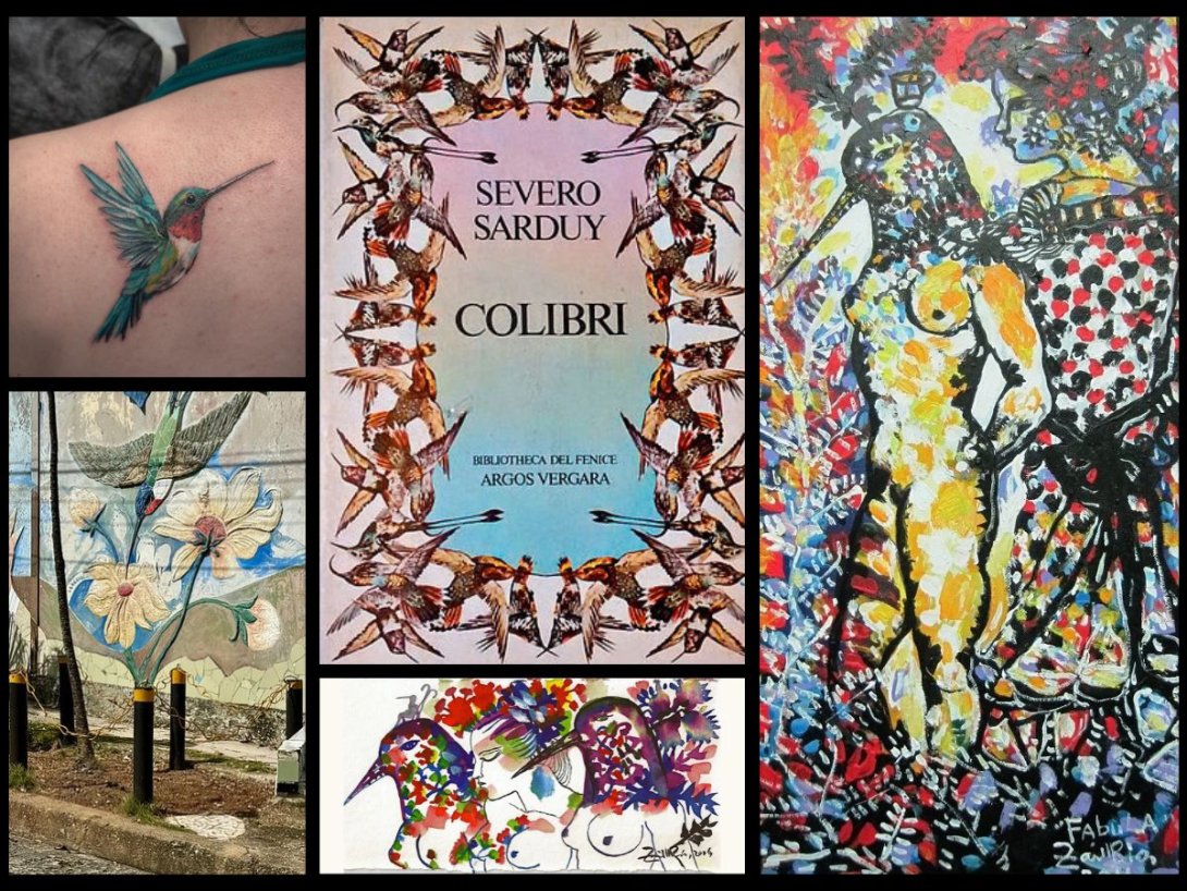 Representaciones del Colibrí cubano en manifestaciones artísticas