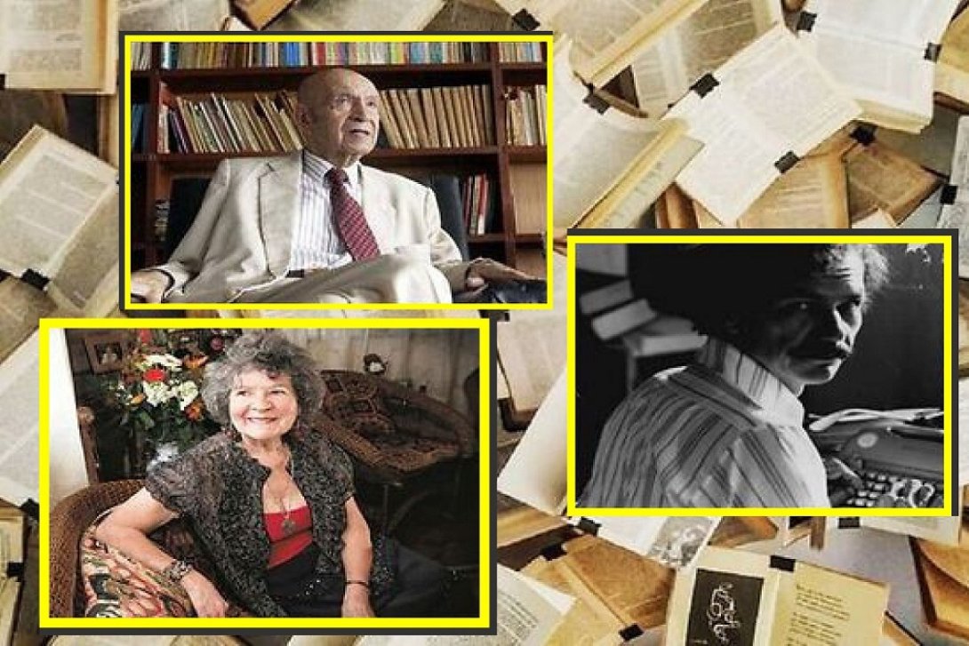 Escritores: Ángel Felicísimo Rojas, Yadira Calvo y Lizandro Chávez.