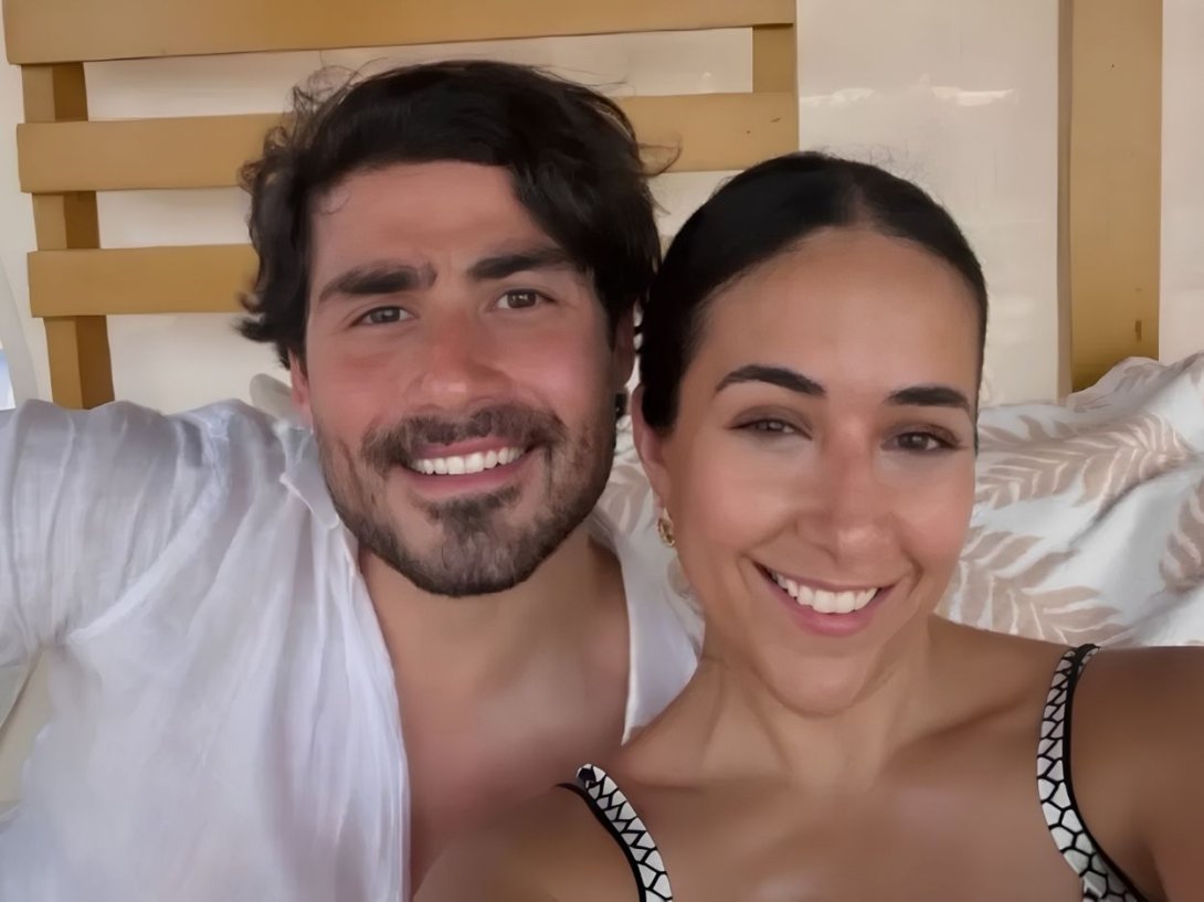 Samuel Adrián y su esposa Dania Sabrina.