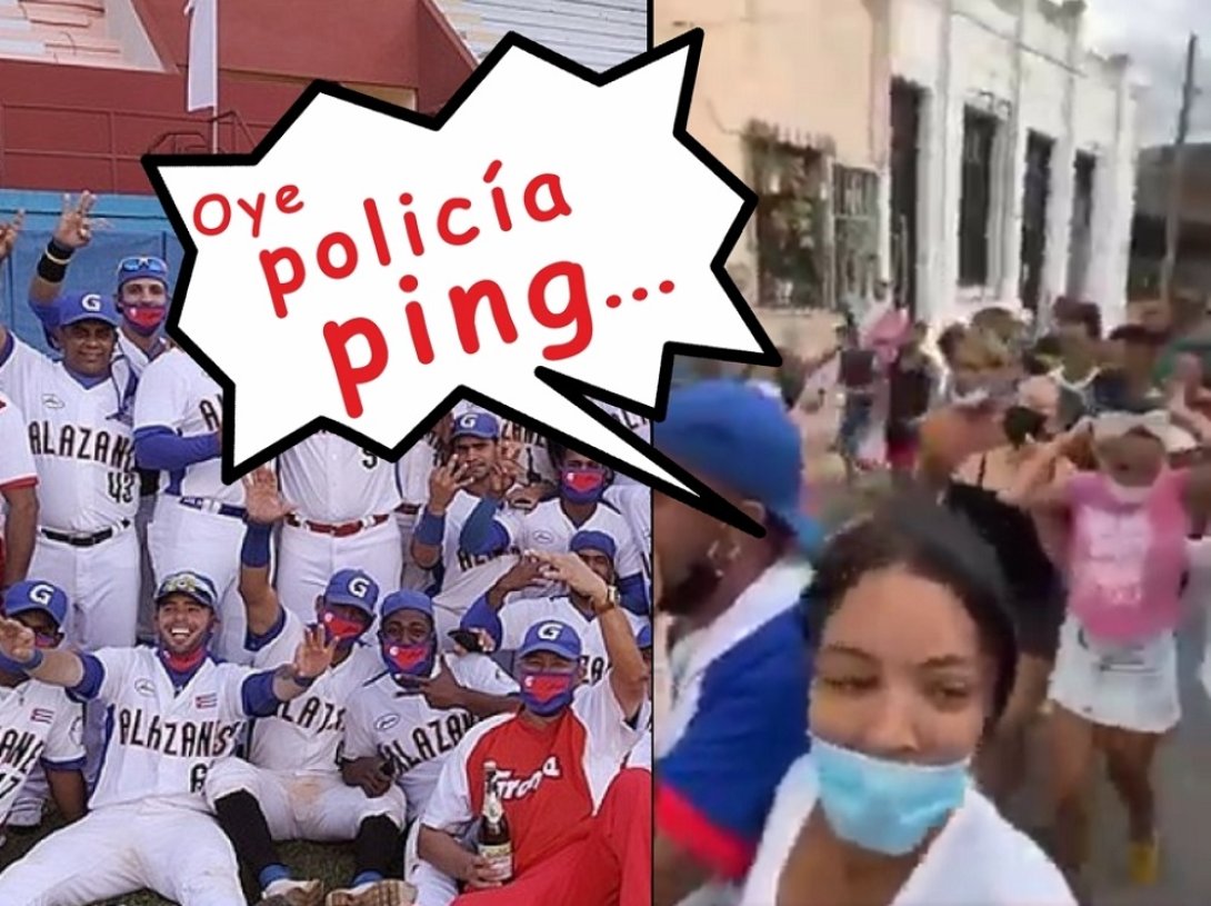 Conga Oye policia pinga en Bayamo