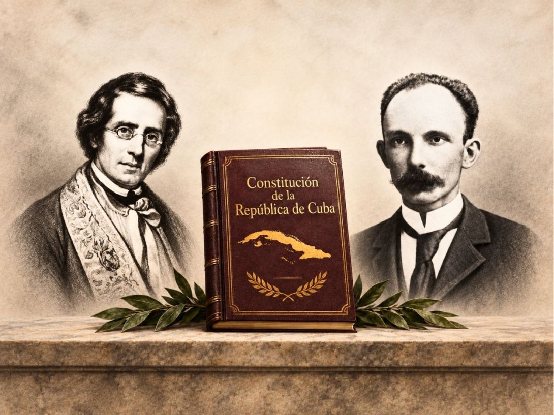 Félix Varela, José Martí y la Constitución de la República de Cuba. 