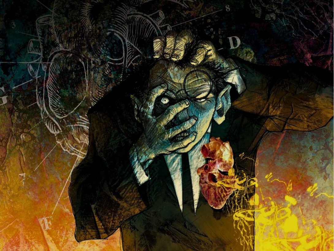 "El corazón delator", Edgar Allan Poe (1843). Ilustración de Poly Benatene.