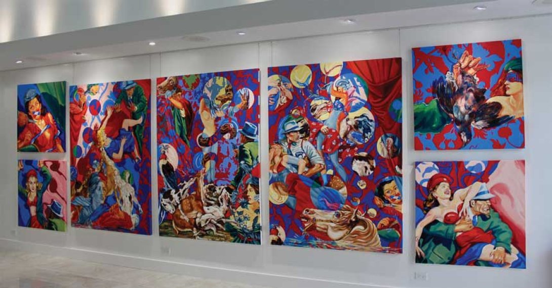 "Crónicas de un artista cubano" colección de Ciro Quintana (iniciada en 2013).