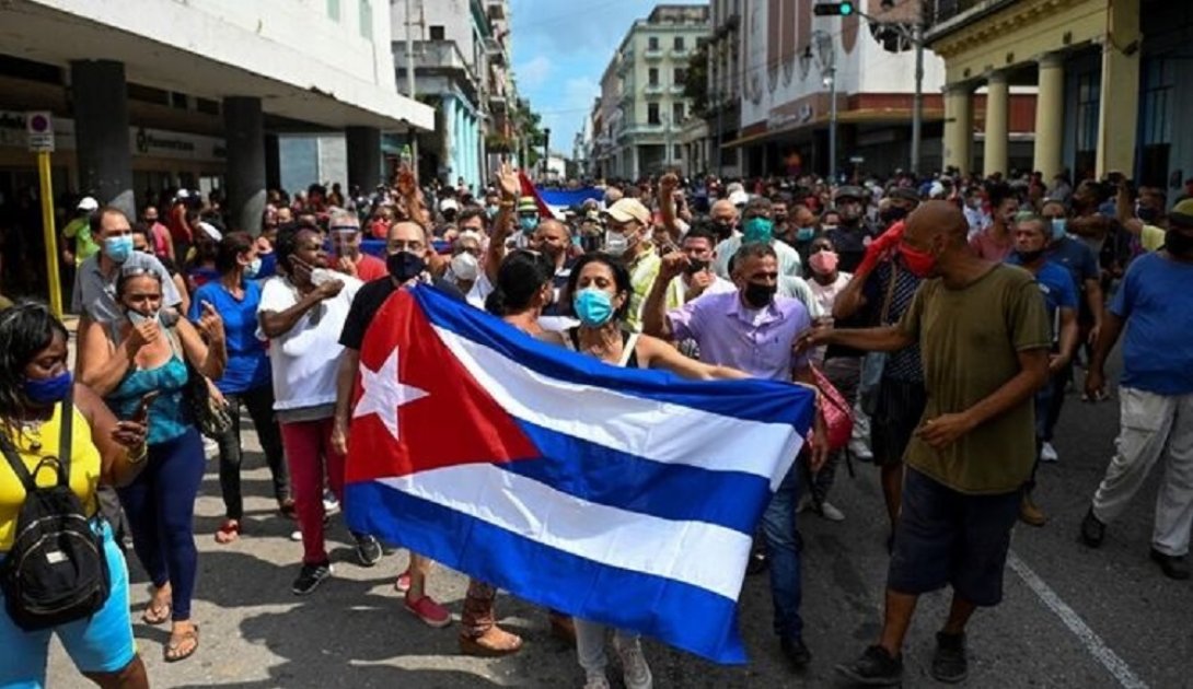 Protestas en Cuba. 11 de julio 2021. Camagüey