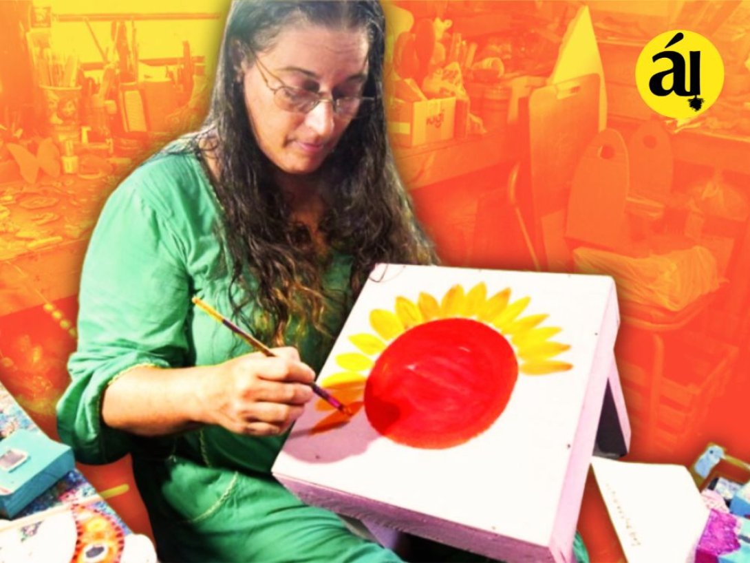 La artista cubana Marnia Briones.