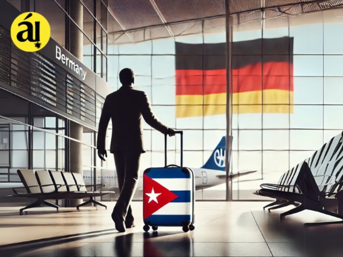 Cubano rumbo a Alemania (IA)