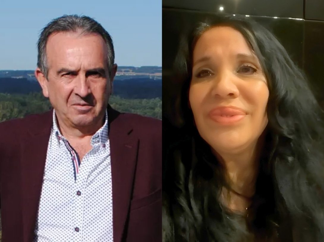 Darío Antonio Piñeiro, Alcalde de Láncara (Galicia) y Avana de la Torre, activista cubana.