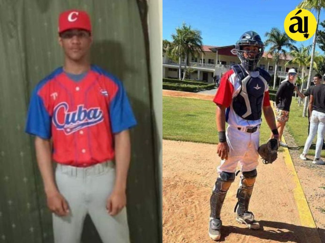 La joven promesa del béisbol cubano José Raúl Delgado.