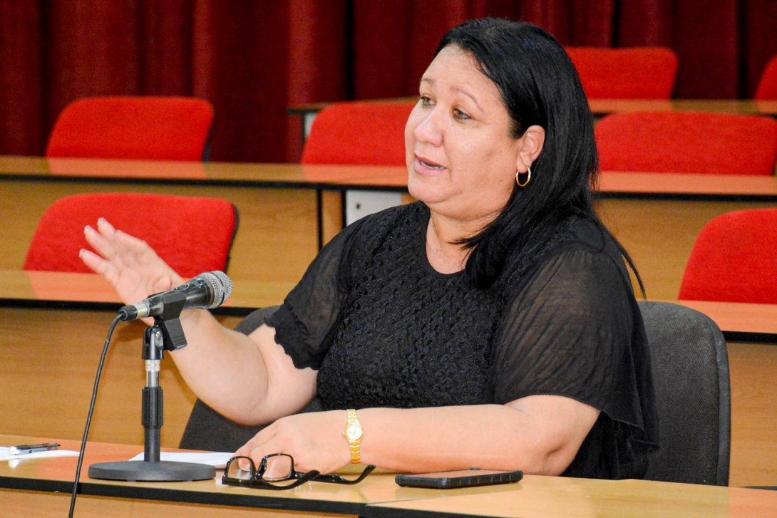 Yanaisi Capó Nápoles, ex primera secretaria del Partido Comunista de Cuba en Granma.