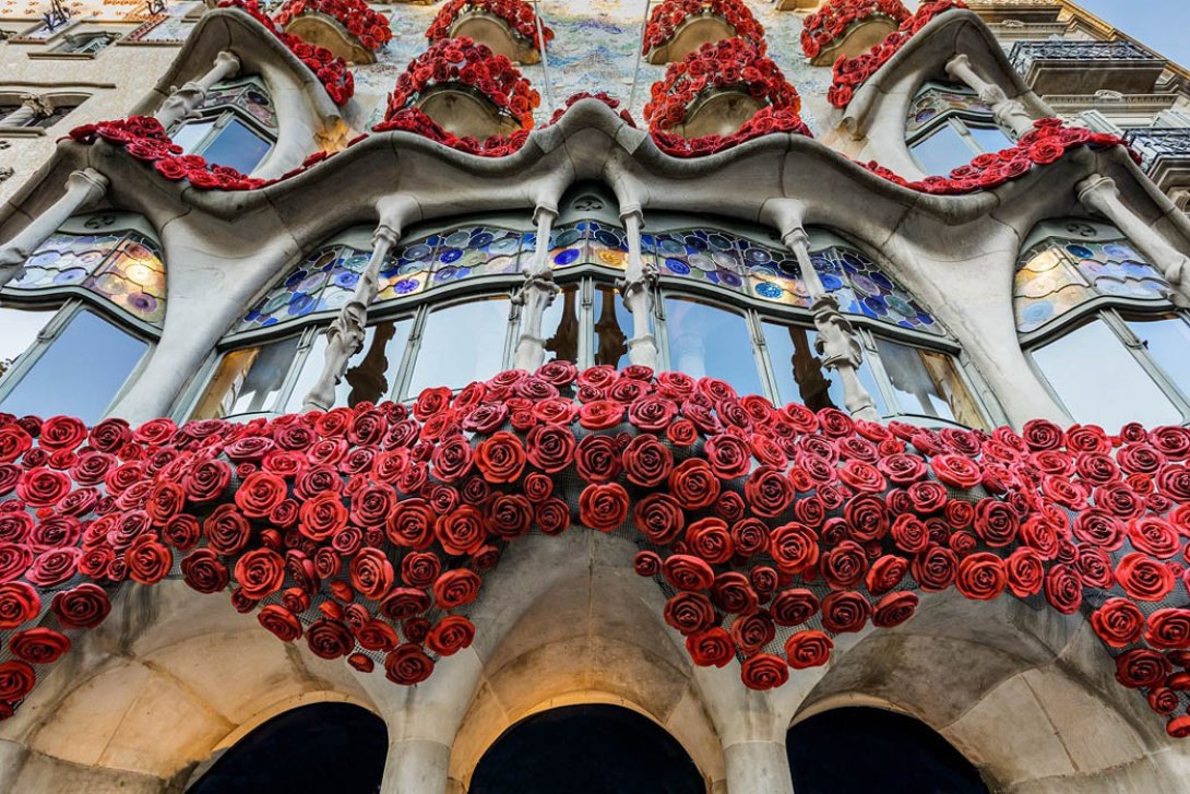Día de Sant Jordi en Barcelona