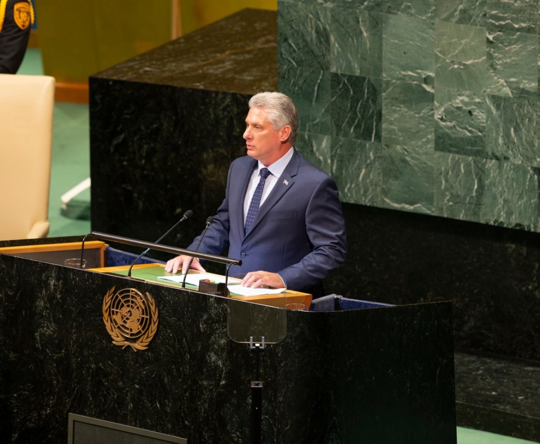 Díaz-Canel en la ONU