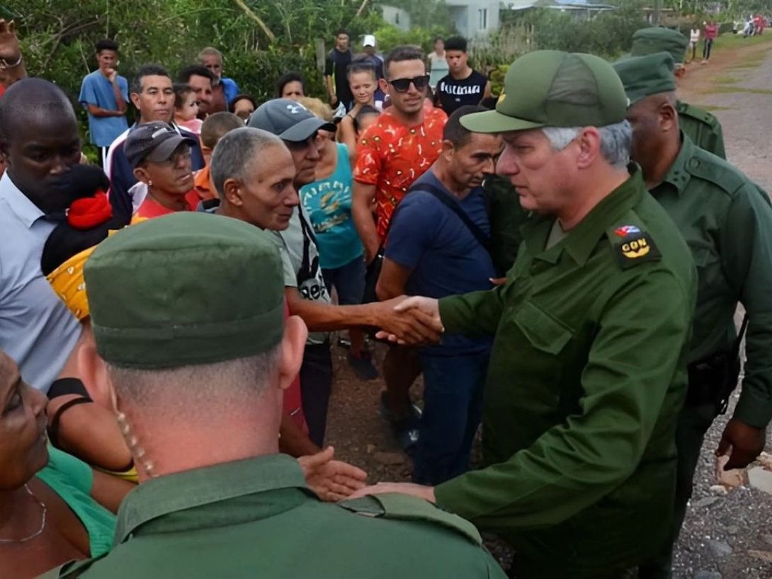 Miguel Díaz-Canel en Guantánamo.