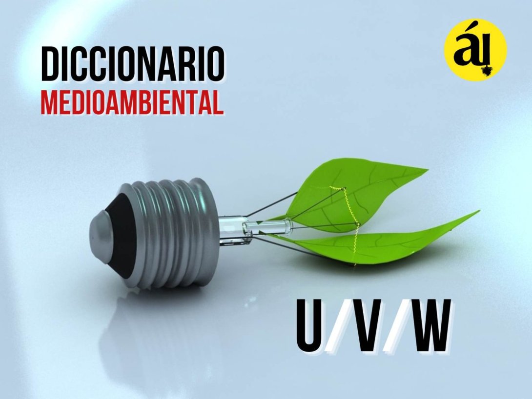 Diccionario Medioambiental. Letras UVW