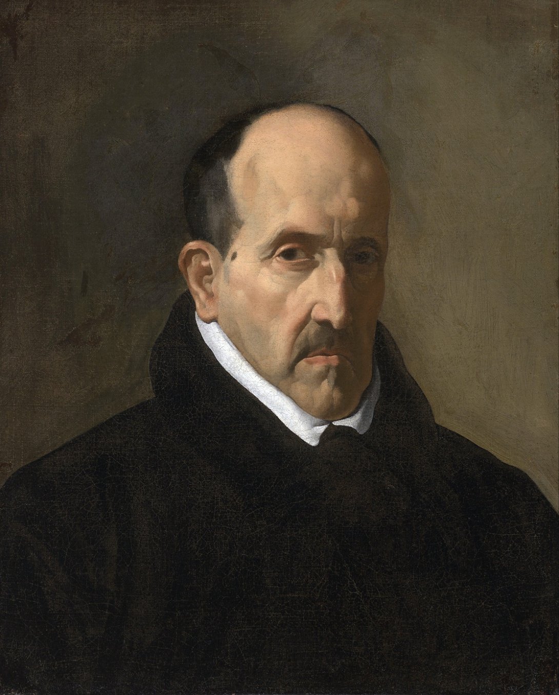 Retrato del poeta español Luis de Góngora (1561-1627) por Diego Velázquez. Museo de Bellas Artes de Boston.