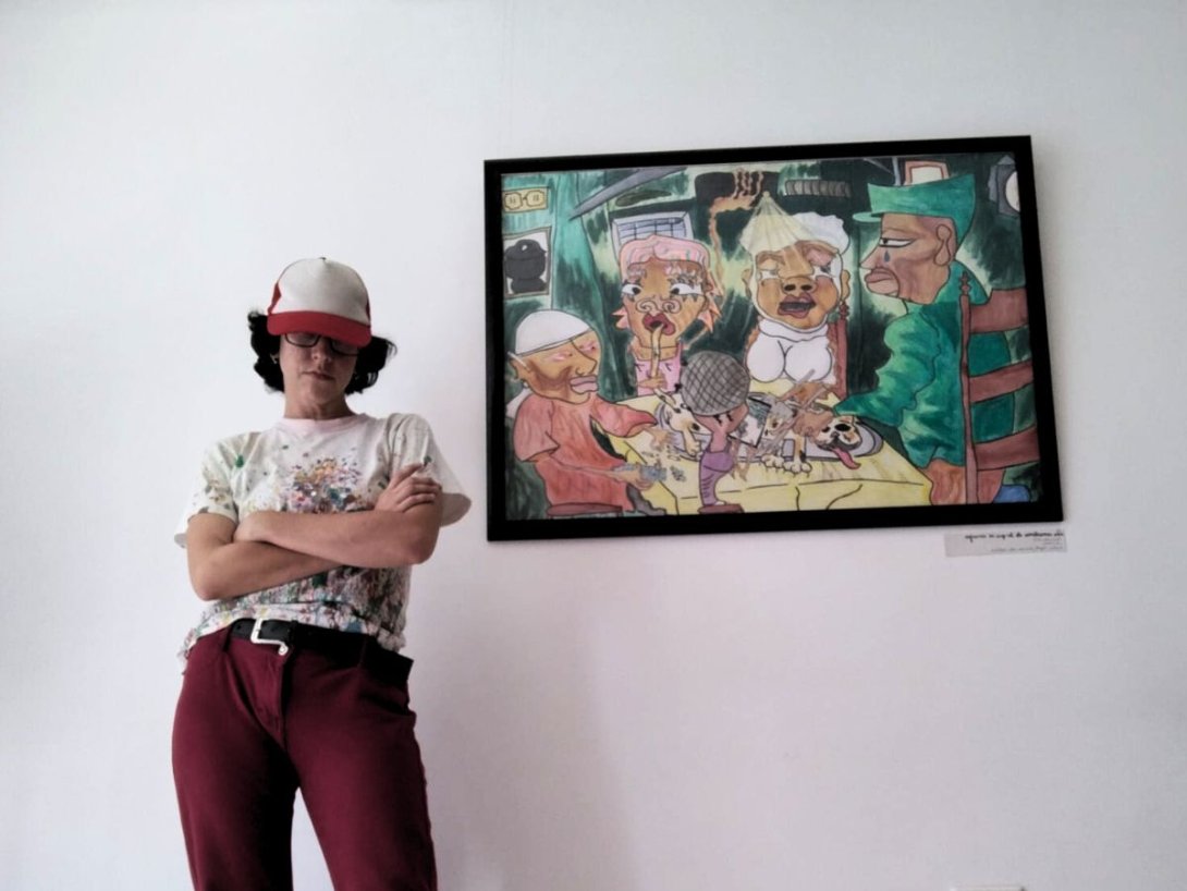 Artista cubana "Drama" (Daniela Rouco).