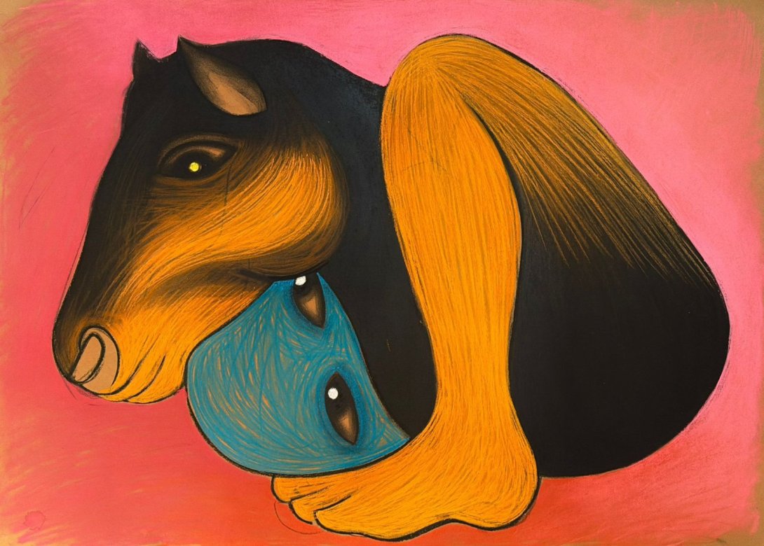 "El caballo que quería ser hombre" (2026) de Yulier P.