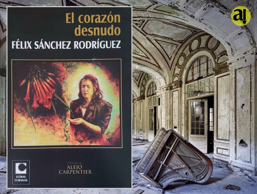 Portada libro "El corazón desnudo", de Félix Sánchez Rodríguez
