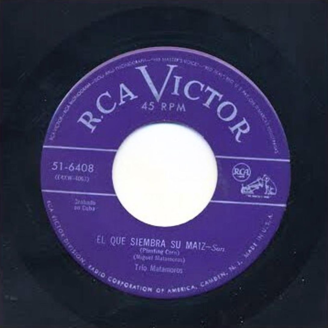 Primera grabación del tema "El que siembra su maíz" (1928) del Trío Matamoros.