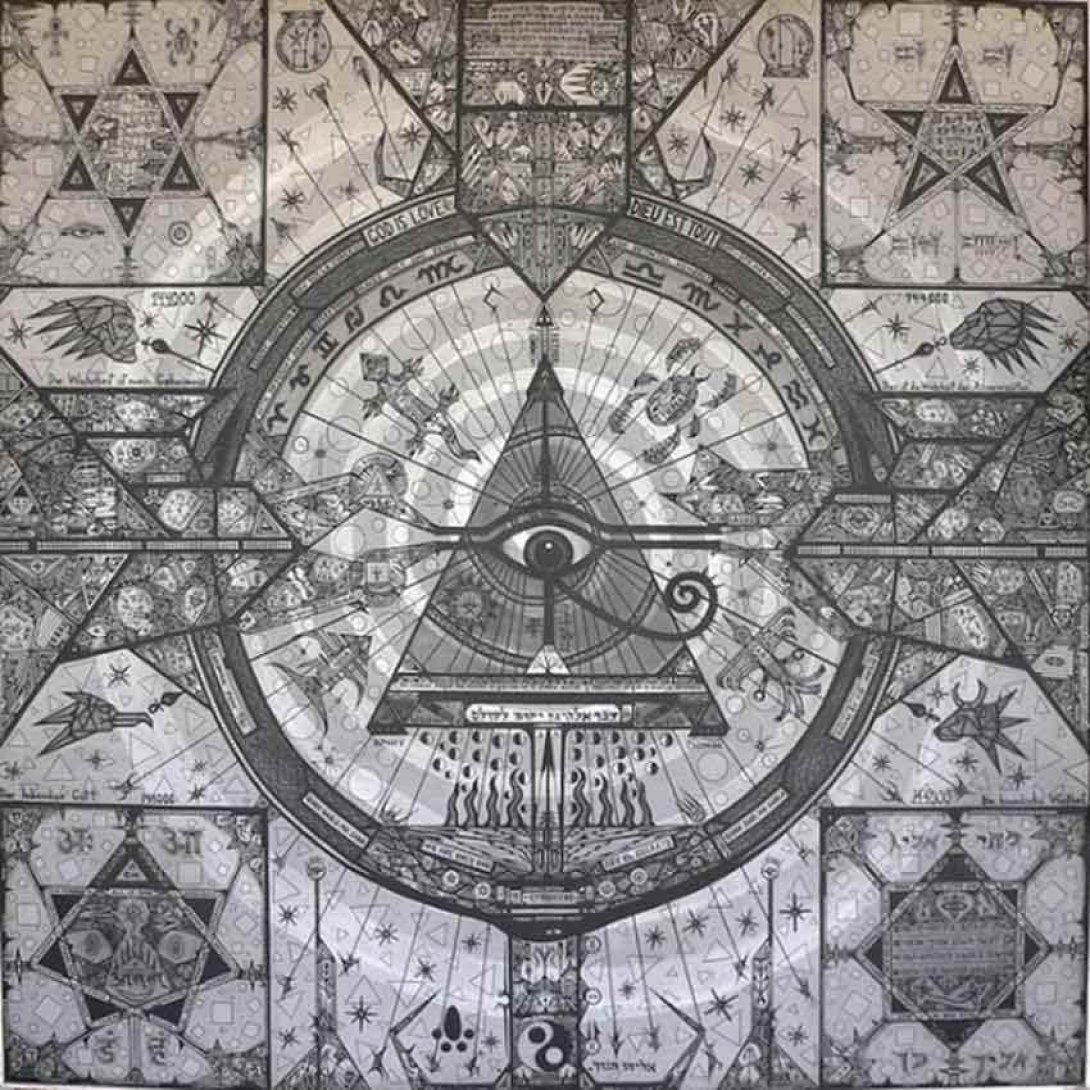 El ojo de los cien mil dioses, cuadro de Elías Henoc Permut.