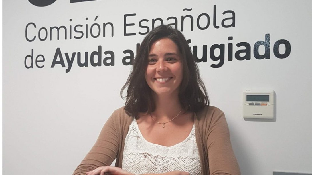 Elena Muñoz, coordinadora del área jurídica de la&nbsp;Comisión Española de Ayuda al Refugiado (CEAR). Foto: "El ciudadano".