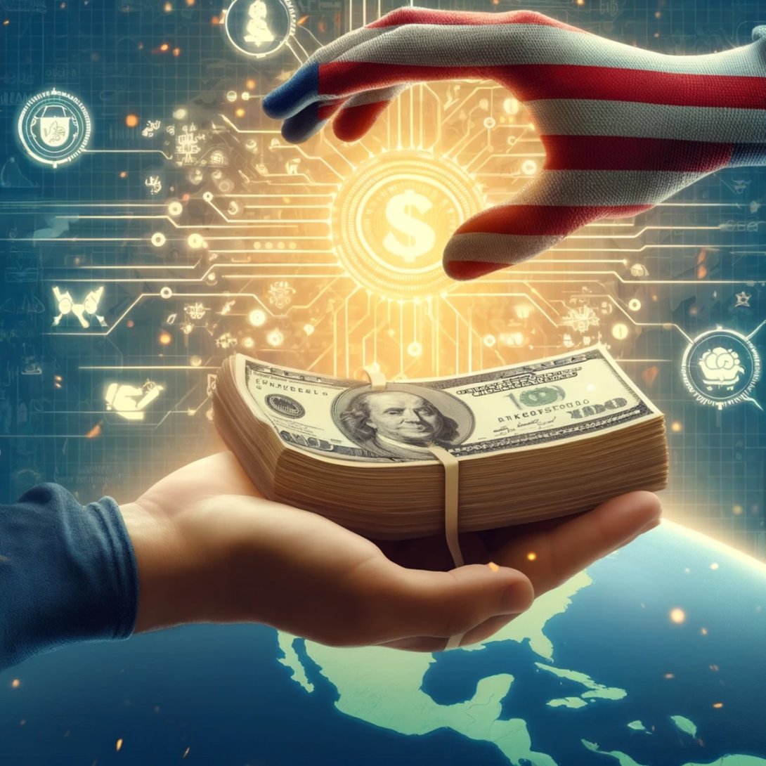 Cómo enviar dinero a Cuba. Dos manos y un fajo de dólares