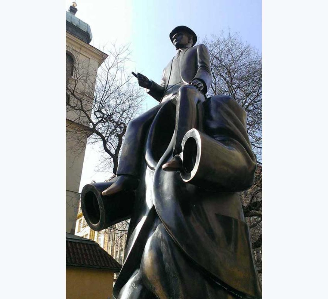 Estatua de Kafka en Praga. Foto: Francis Sánchez