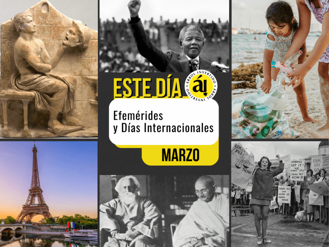 Portada de "Este Día". Efemérides de marzo