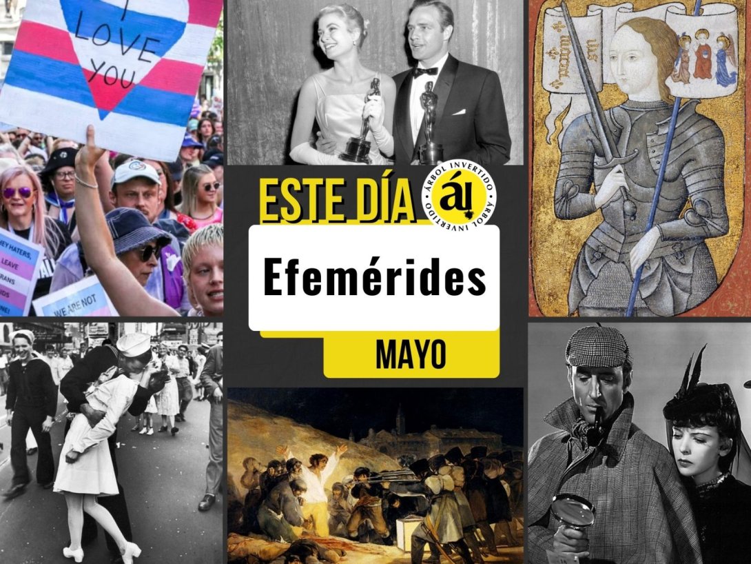Portada. Efemérides de Mayo. Este Día en la historia