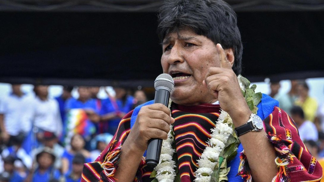 Ex mandatario de Bolivia Evo Morales