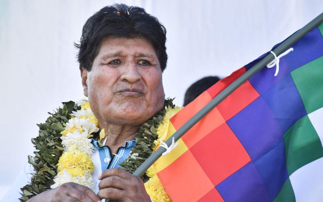 Evo Morales. Foto: EFE.