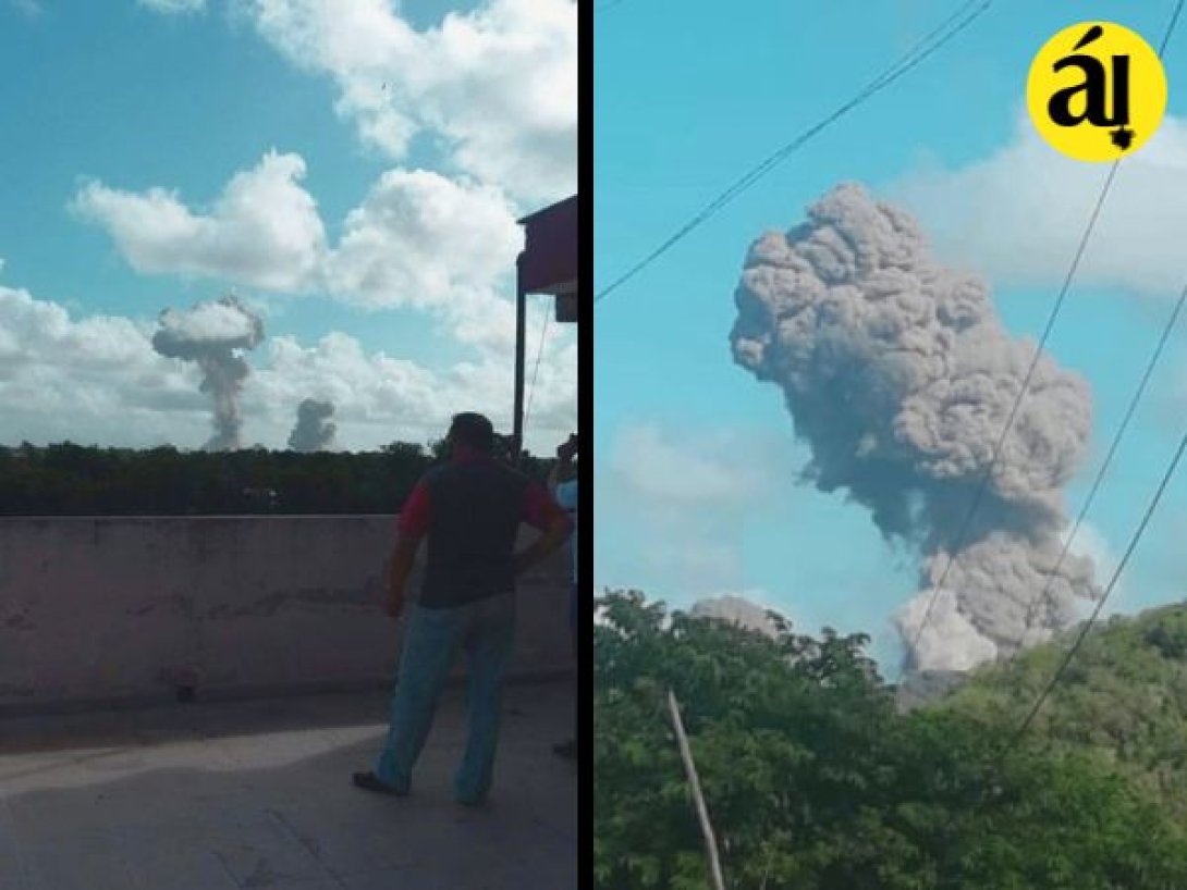 Explosión de armas en Holguín en 2020.