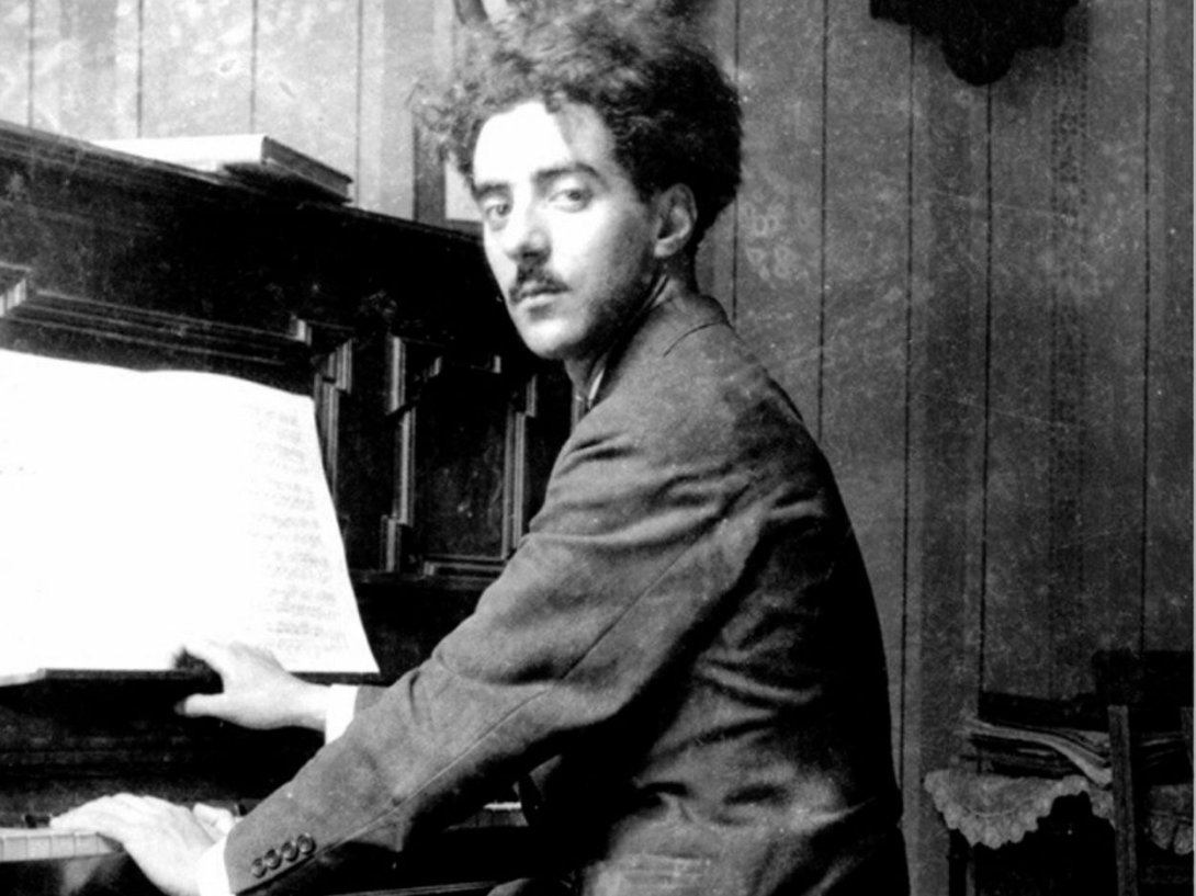 El escritor y pianista uruguayo Felisberto Hernández (1922).