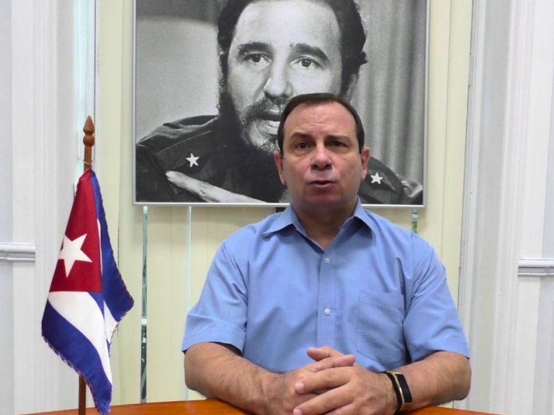 Fernando González Llort, exespía cubano y presidente del Instituto Cubano de Amistad con los Pueblos (ICAP).