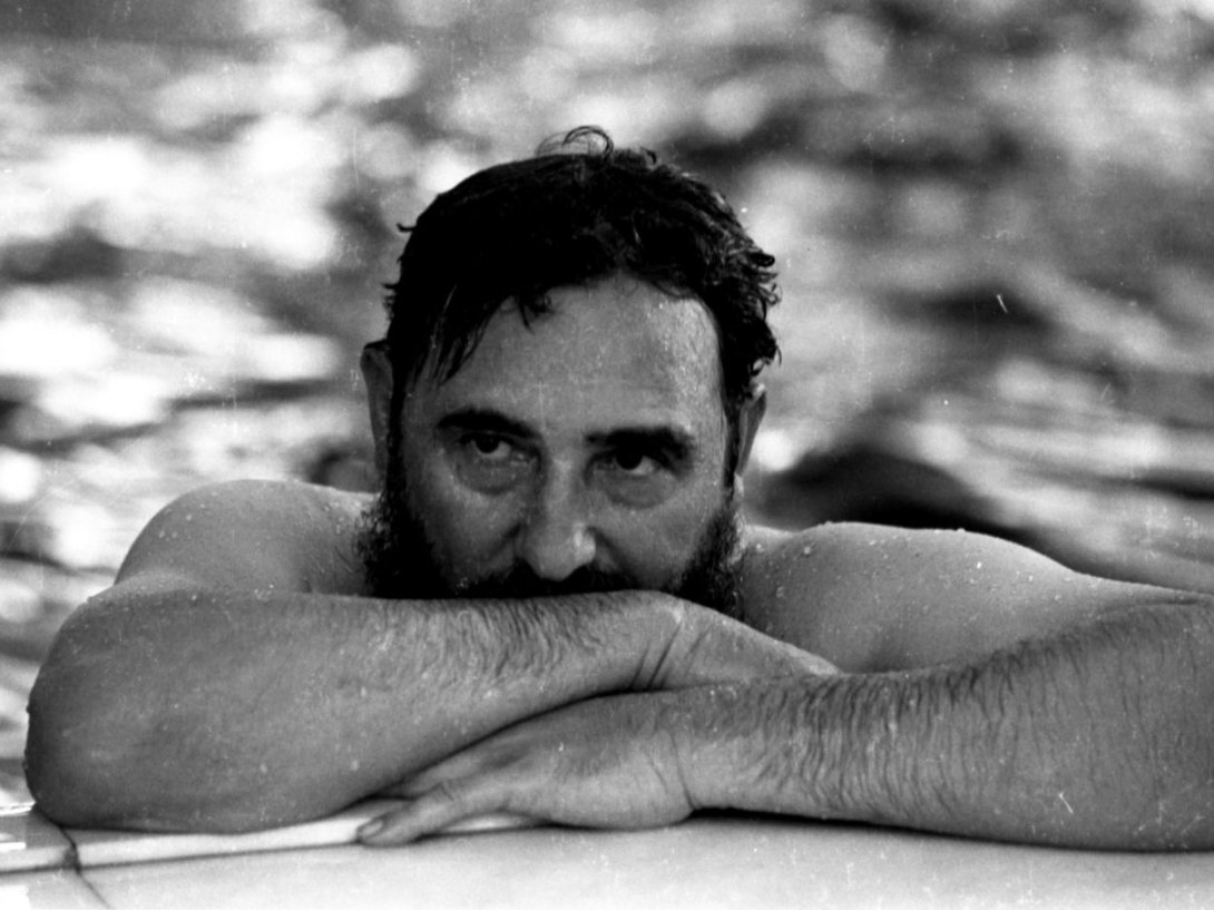 Fidel Castro en 1964. Foto: Una Liutkus.