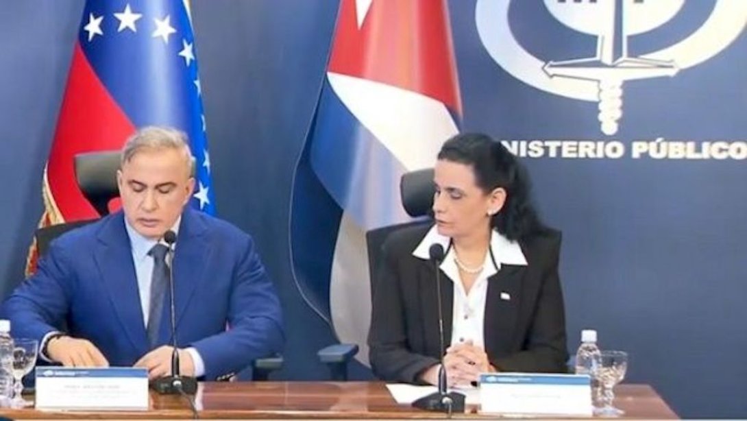 Los fiscales generales de Cuba y Venezuela.