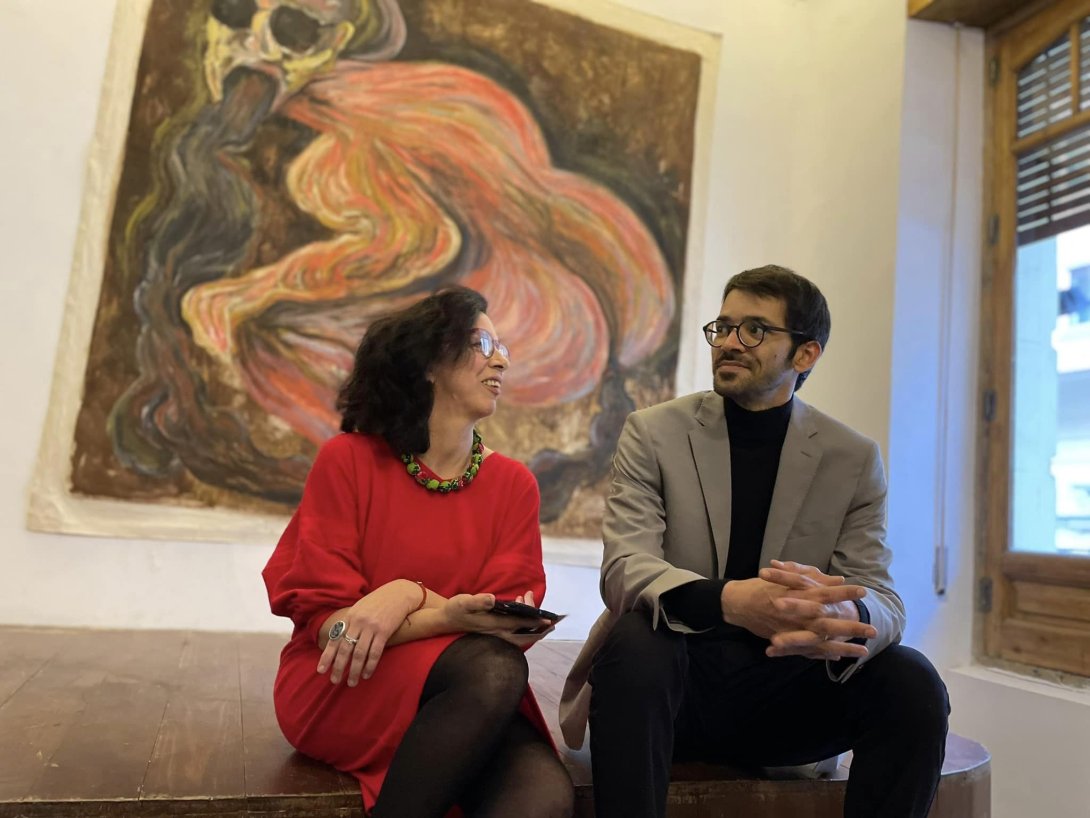 Solveig Font y Lester Álvarez.