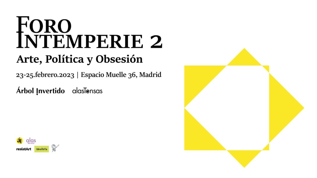 Cartel del II Foro Intemperie.