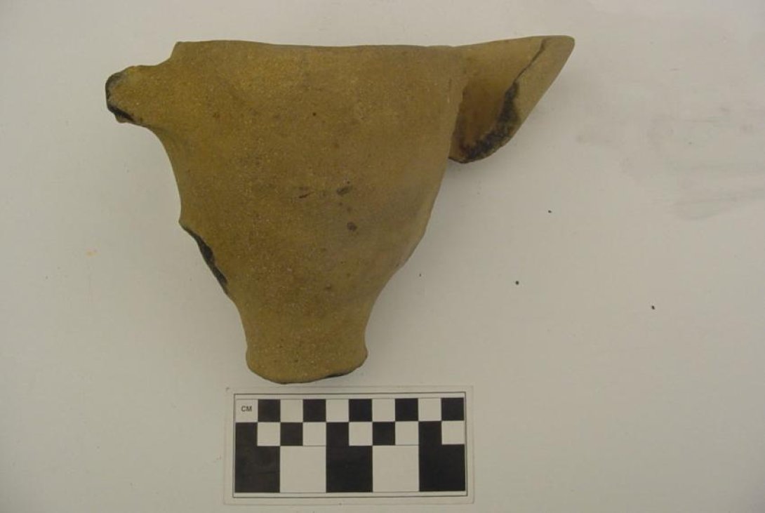 Pieza arqueológica. Foto de Pedro Evelio